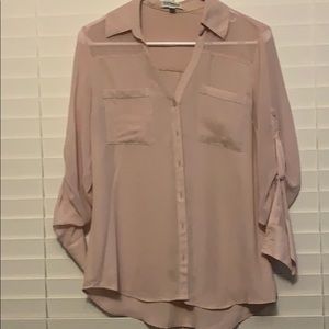 Mauve button up